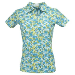 Hot Bloom Short Sleeve Polo Short Sleeve
