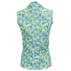 Hot Bloom Sleeveless Polo Sleeveless