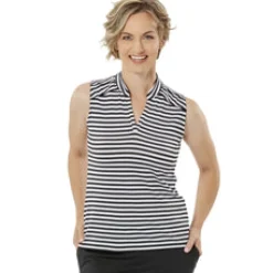Online Bold Sleeveless Polo Sleeveless