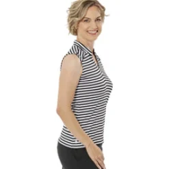 Online Bold Sleeveless Polo Sleeveless