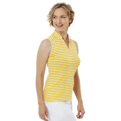 Sale Bold Sleeveless Polo Sleeveless