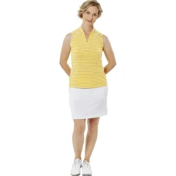 Sale Bold Sleeveless Polo Sleeveless