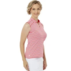 Bold Sleeveless Polo Sleeveless