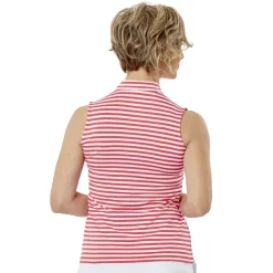 Bold Sleeveless Polo Sleeveless