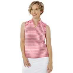 Bold Sleeveless Polo Sleeveless