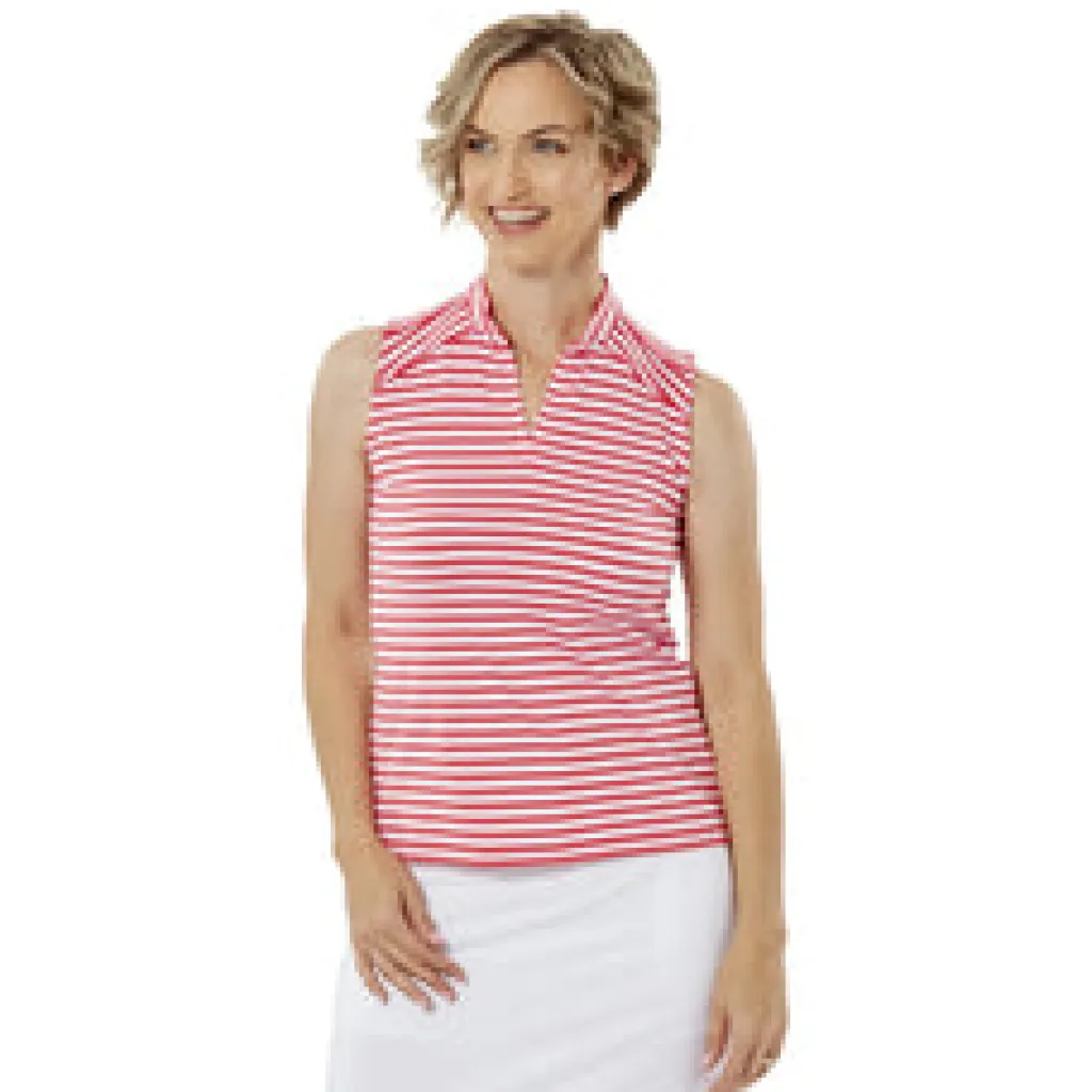 Bold Sleeveless Polo Sleeveless