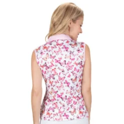 New Butterfly Sleeveless Polo Sleeveless