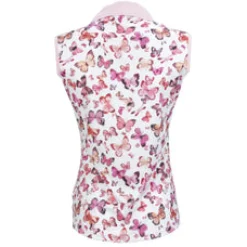New Butterfly Sleeveless Polo Sleeveless