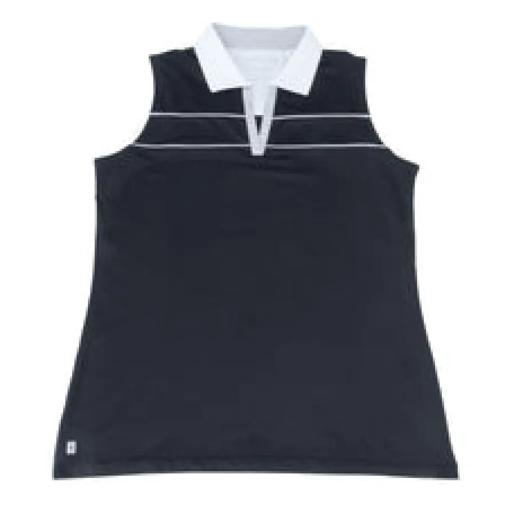 Outlet Crush Sleeveless Polo Sleeveless