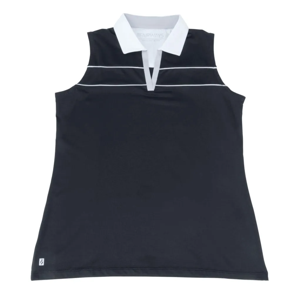 Outlet Crush Sleeveless Polo Sleeveless
