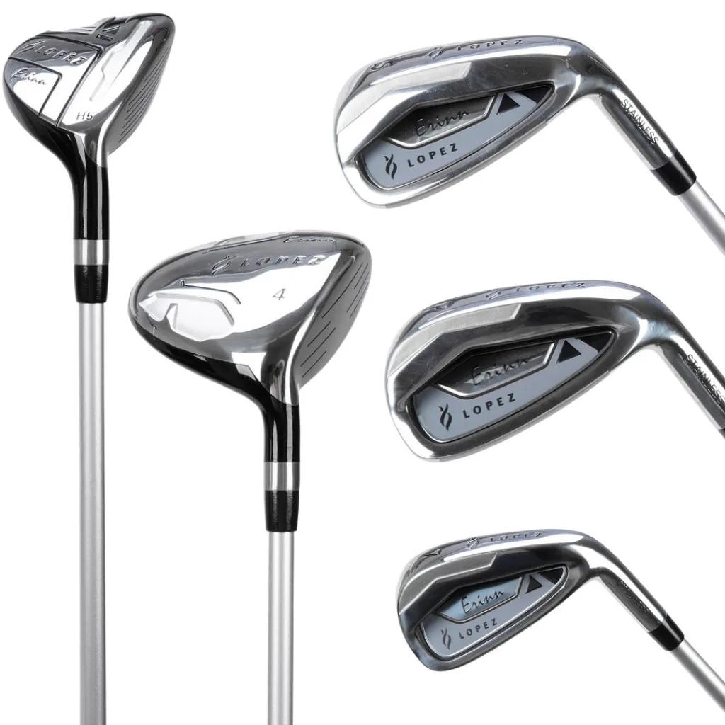 Hot Erinn 9Pc Wood/Iron Set Single Clubs