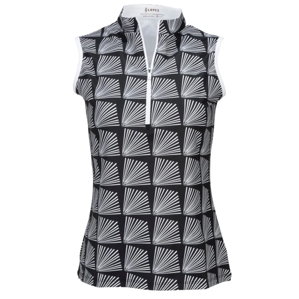 Online Fanny Sleeveless Polo Short Sleeve|Sleeveless