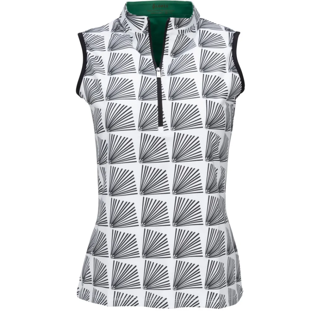 Online Fanny Sleeveless Polo Short Sleeve|Sleeveless