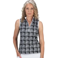 Online Fanny Sleeveless Polo Short Sleeve|Sleeveless