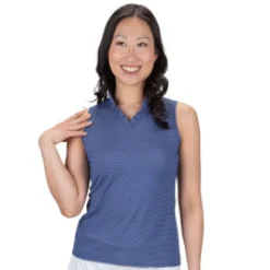 Outlet Fresh Sleeveless Polo Sleeveless