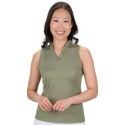 Outlet Fresh Sleeveless Polo Sleeveless