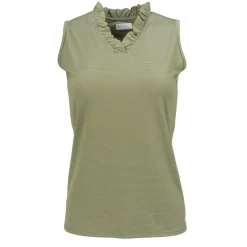 Outlet Fresh Sleeveless Polo Sleeveless
