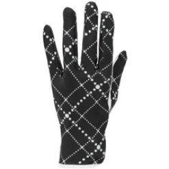 New Full Finger Juicy Plaid Glove Gloves|Golf Gloves