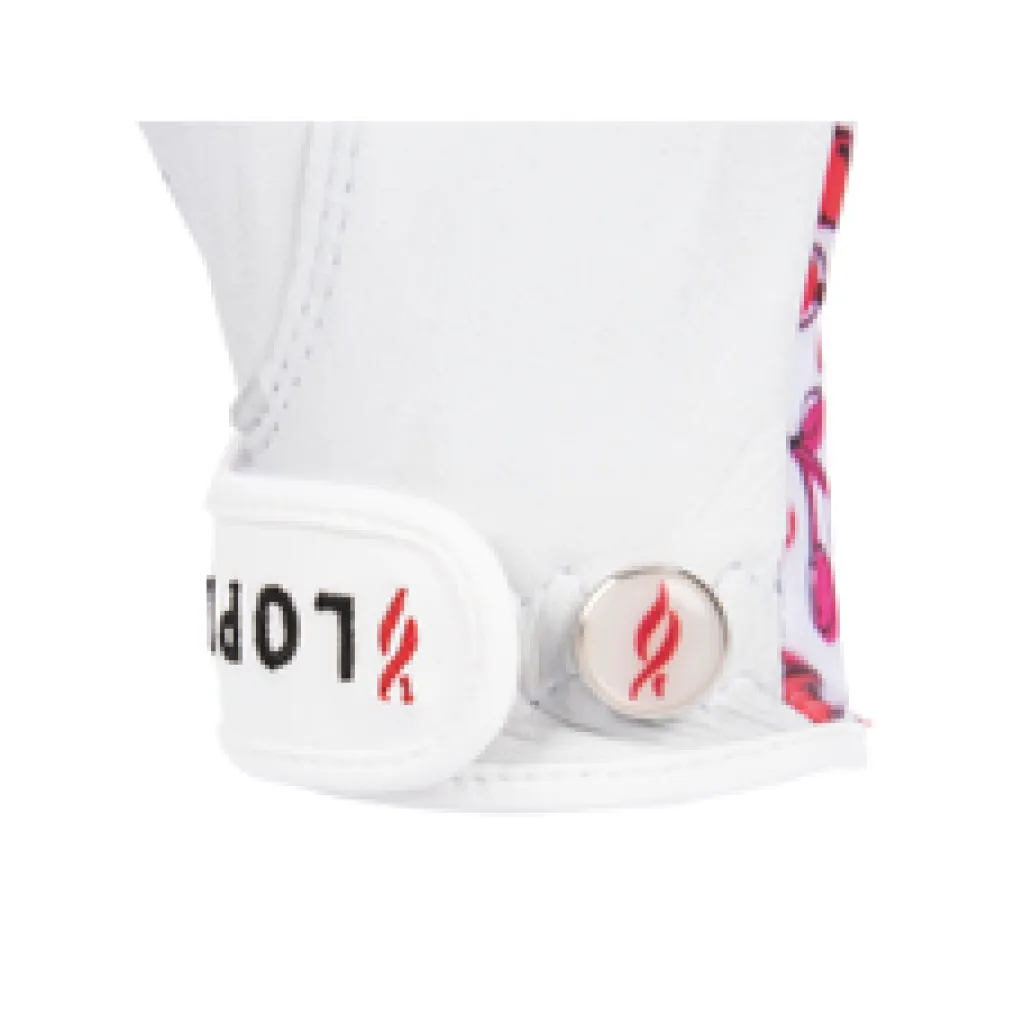Online Half Finger Cherry Glove Gloves|Golf Gloves