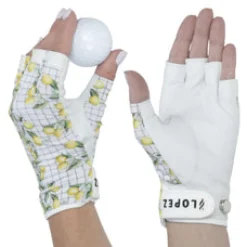 Best Half Finger Tart Lemon Glove Gloves|Golf Gloves
