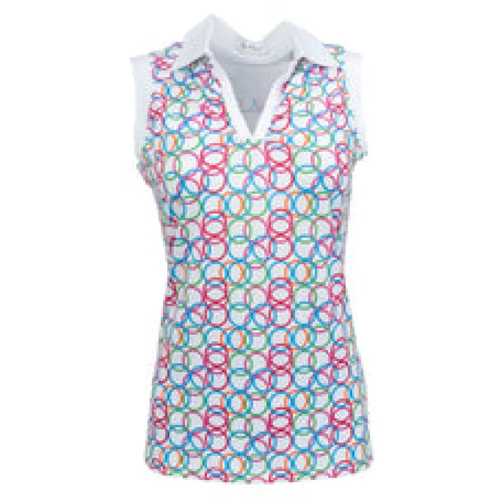 Online Halo Sleeveless Polo Sleeveless