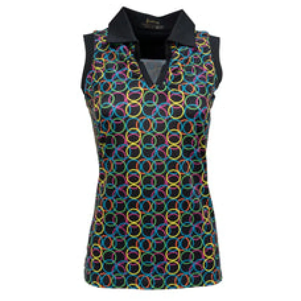 Online Halo Sleeveless Polo Sleeveless