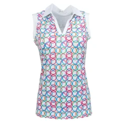 Online Halo Sleeveless Polo Sleeveless