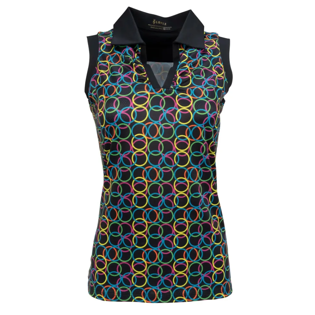 Online Halo Sleeveless Polo Sleeveless