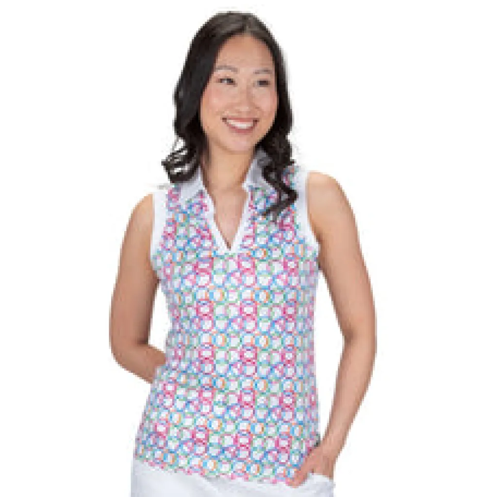 Online Halo Sleeveless Polo Sleeveless