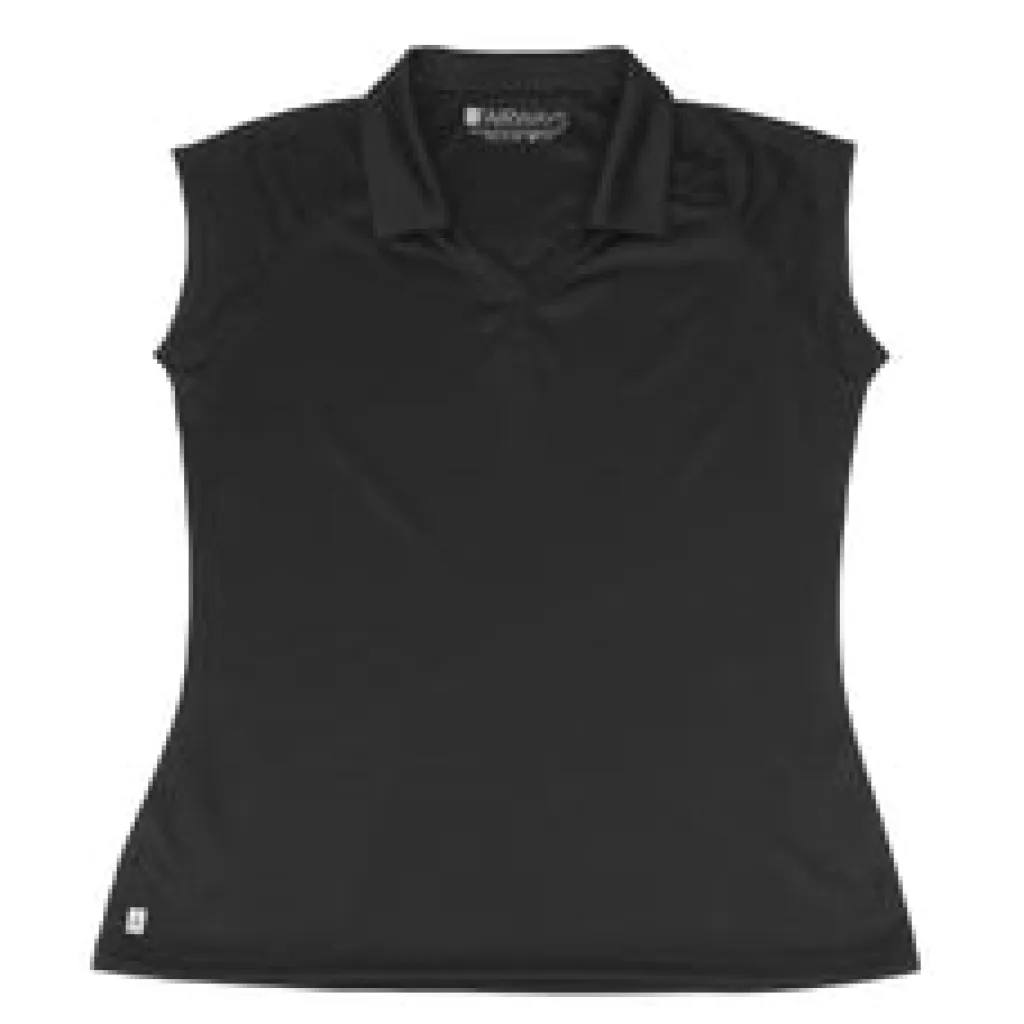 Online Optic Sleeveless Polo Sleeveless