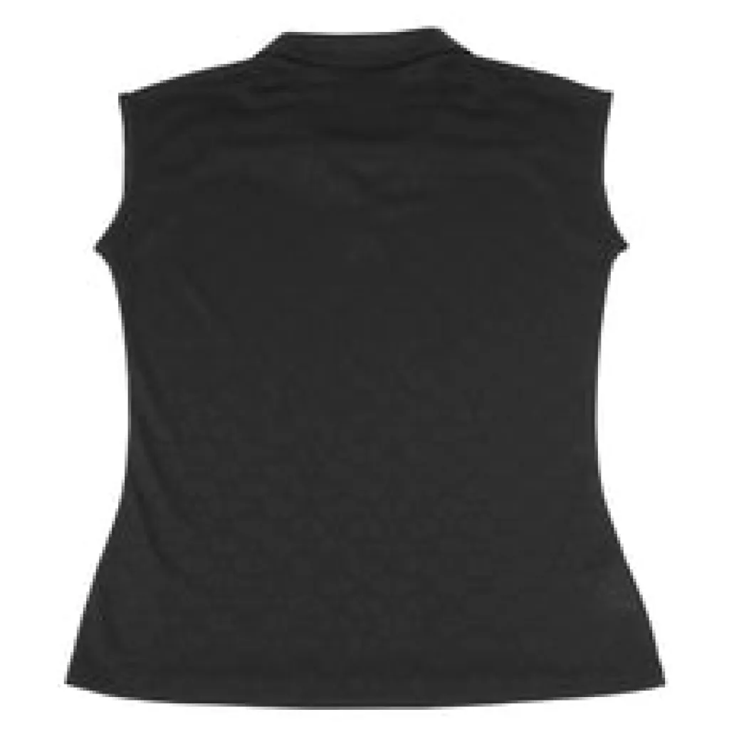 Online Optic Sleeveless Polo Sleeveless
