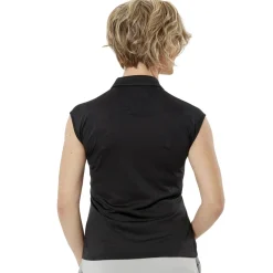 Online Optic Sleeveless Polo Sleeveless