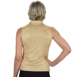 Hot Shine Sleeveless Polo Sleeveless