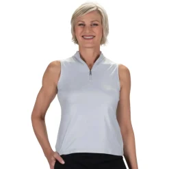 Hot Shine Sleeveless Polo Sleeveless