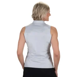 Hot Shine Sleeveless Polo Sleeveless