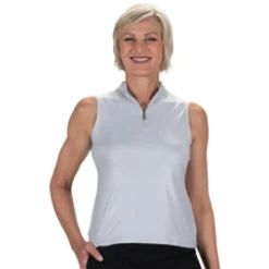 Hot Shine Sleeveless Polo Sleeveless