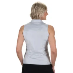 Hot Shine Sleeveless Polo Sleeveless