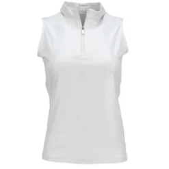 Hot Shine Sleeveless Polo Sleeveless