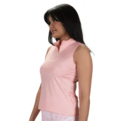 Hot Shine Sleeveless Polo Sleeveless
