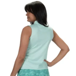 Hot Shine Sleeveless Polo Sleeveless