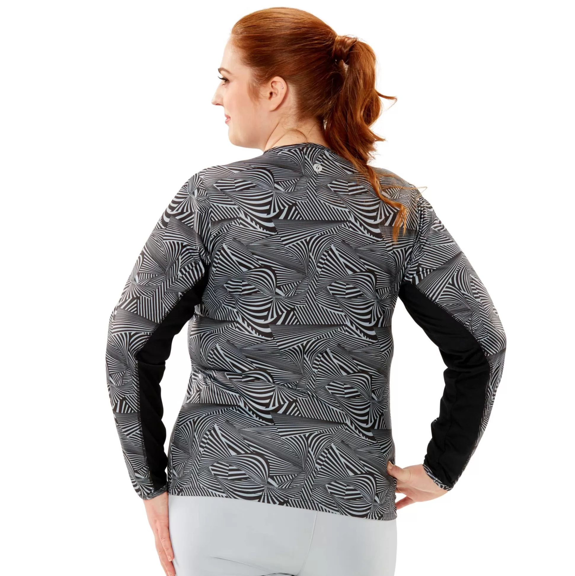 LONG SLEEVE^Nancy Lopez Aspiration Long Sleeve Plus Prints