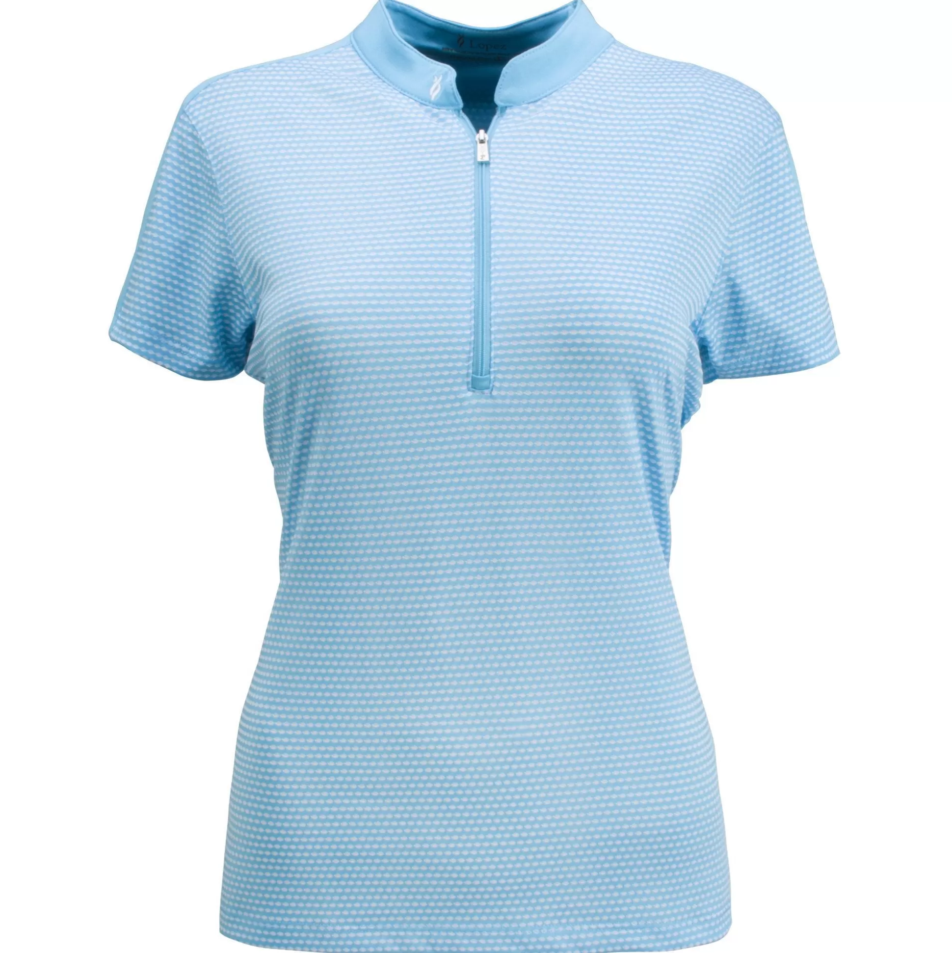 SHORT SLEEVE^Nancy Lopez Flex Short Sleeve Polo Plus