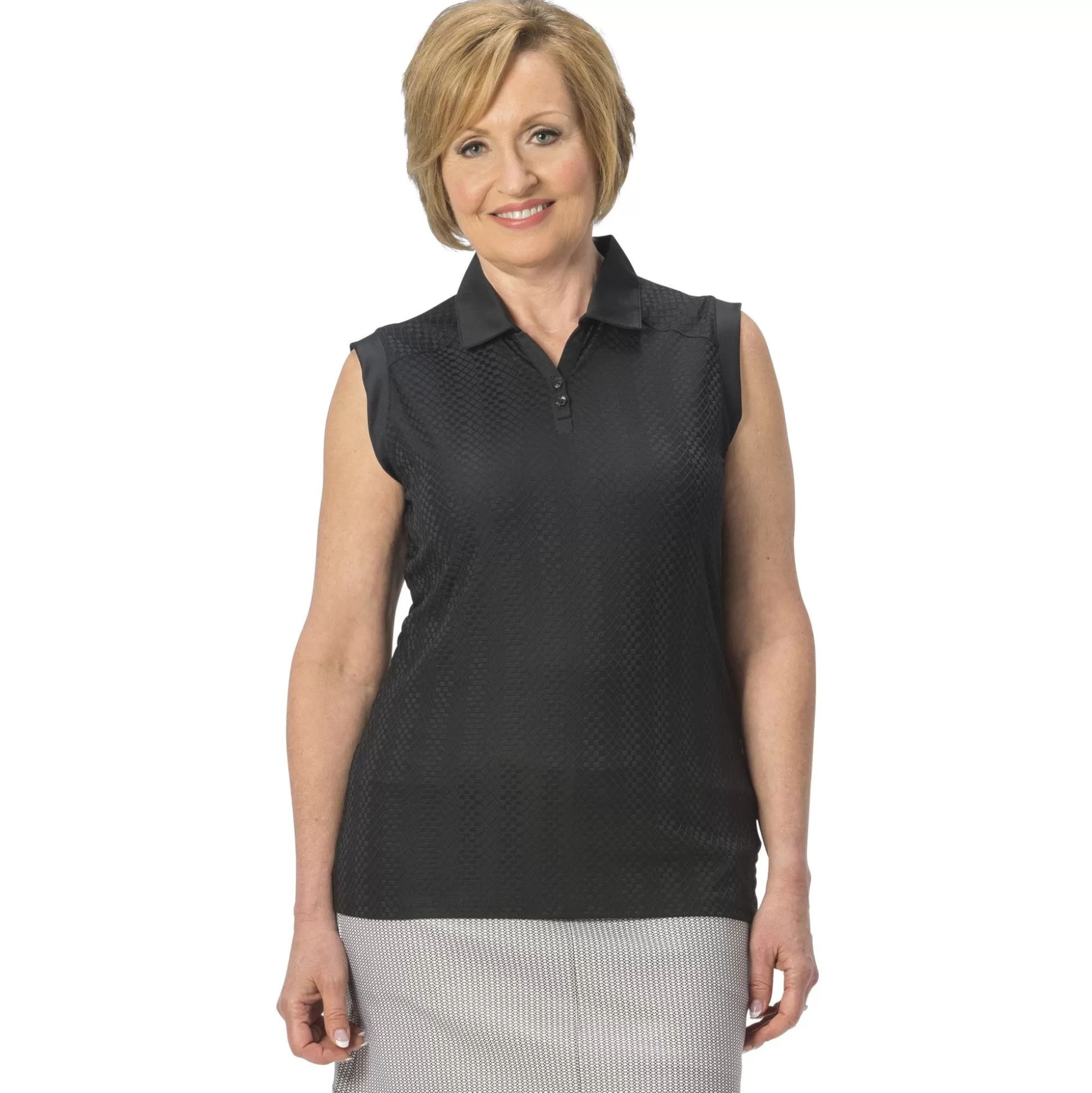 SLEEVELESS^Nancy Lopez Grace Sleeveless Polo