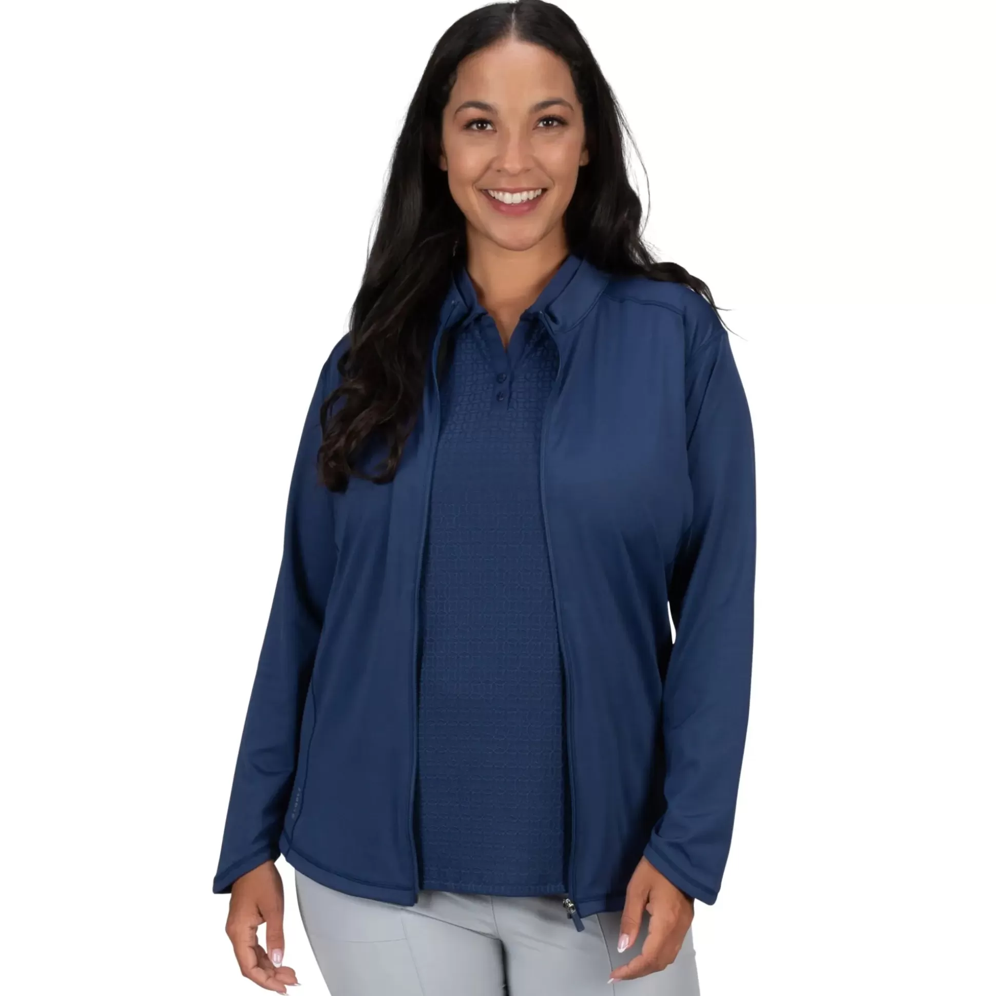 LONG SLEEVE^Nancy Lopez Jazzy Jacket Plus