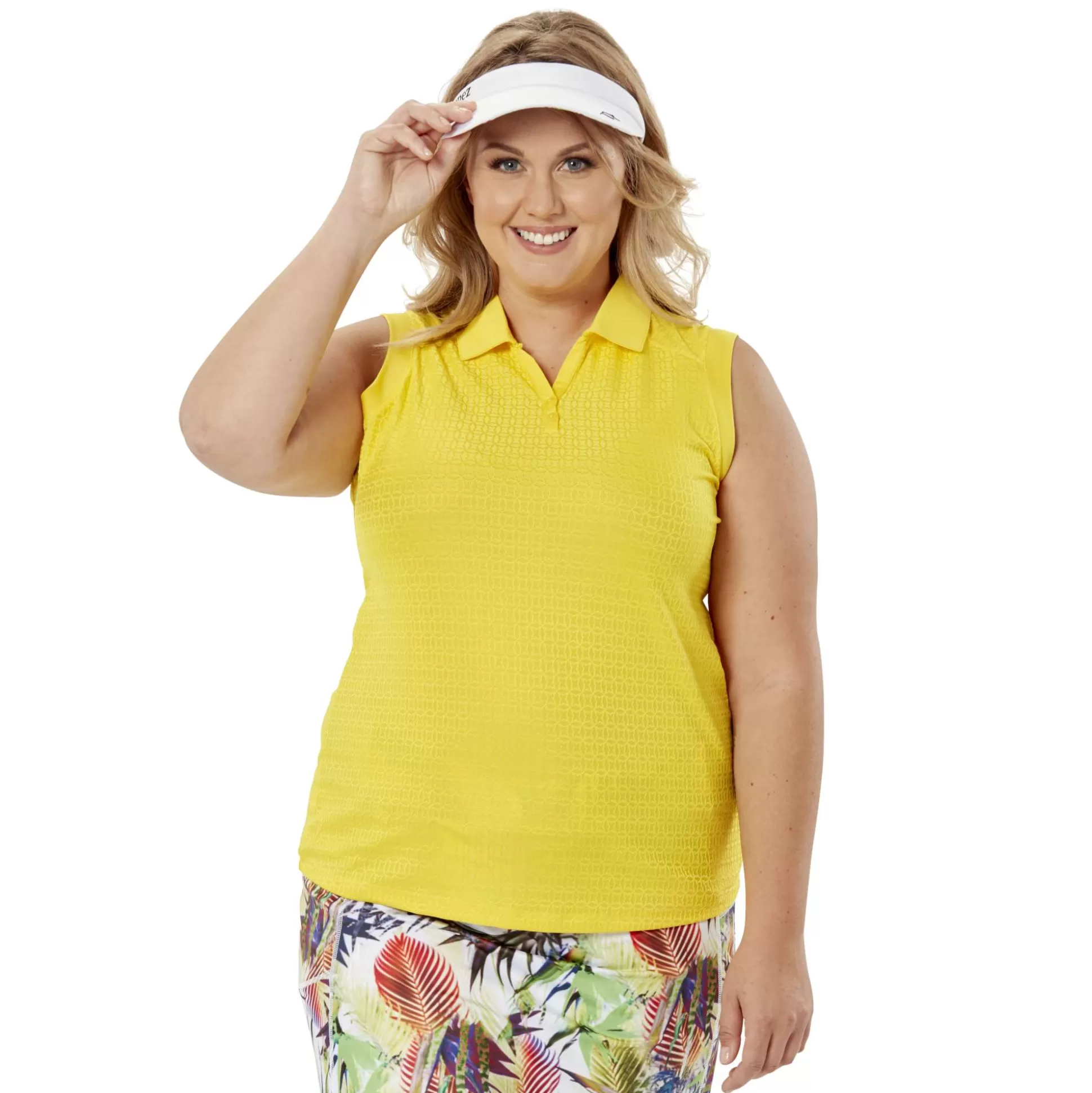 SLEEVELESS^Nancy Lopez Journey Sleeveless Polo