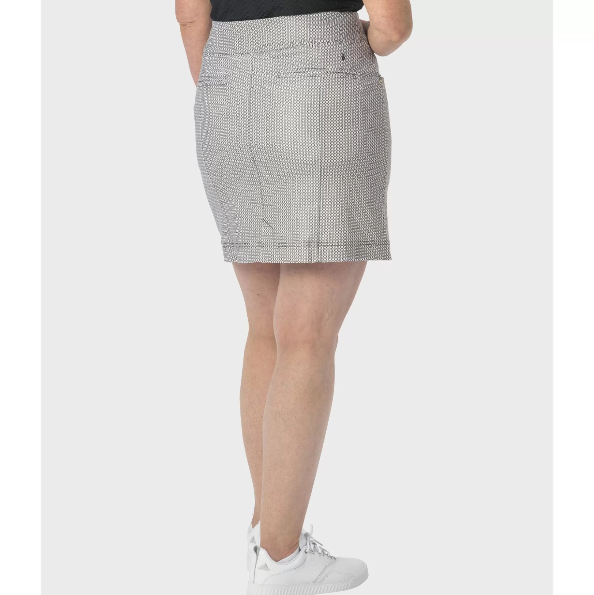 SKORTS^Nancy Lopez Lace Print Pully Skort White/Black