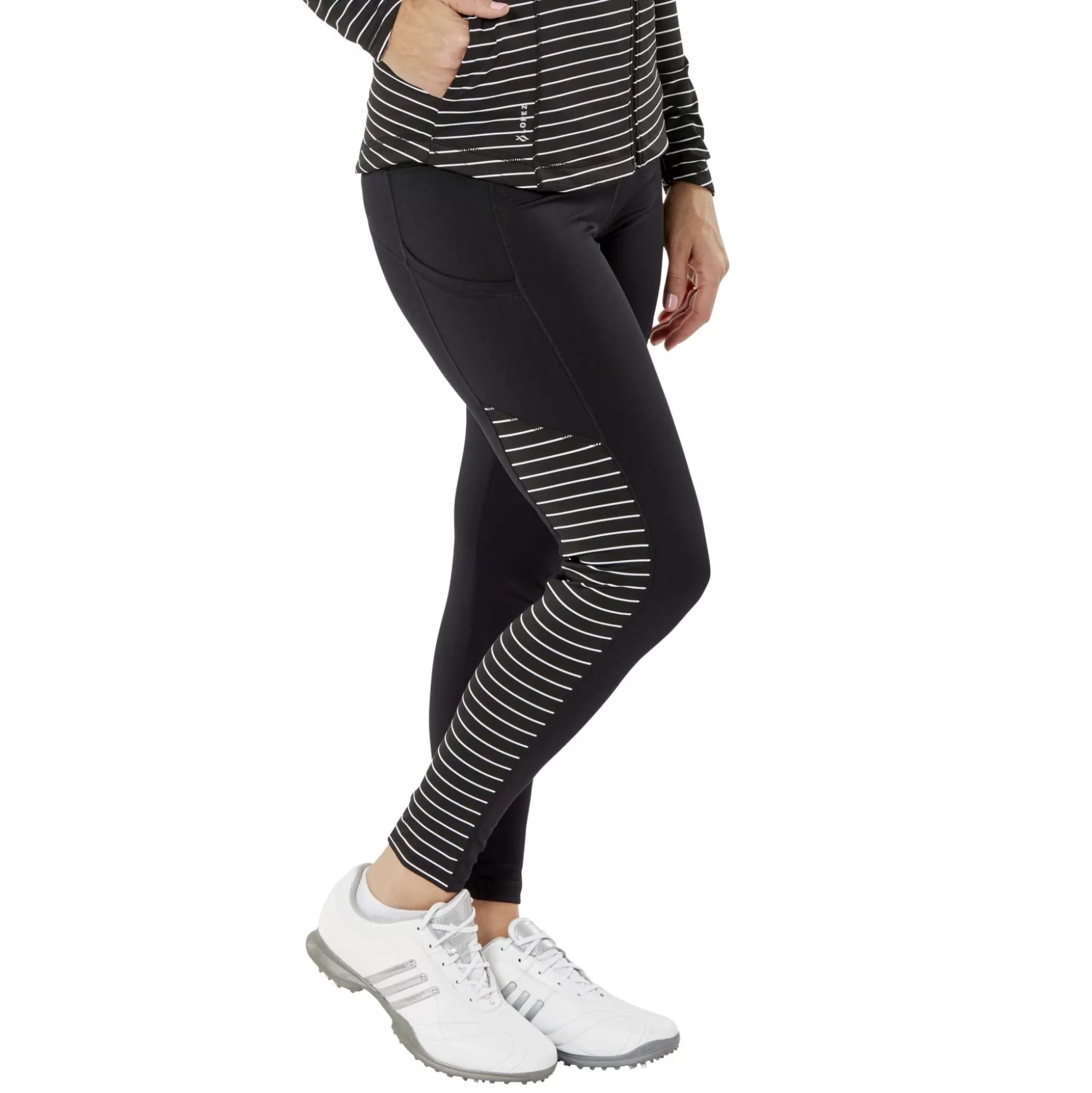 PANTS / LEGGINGS^Nancy Lopez Power Legging Black/White