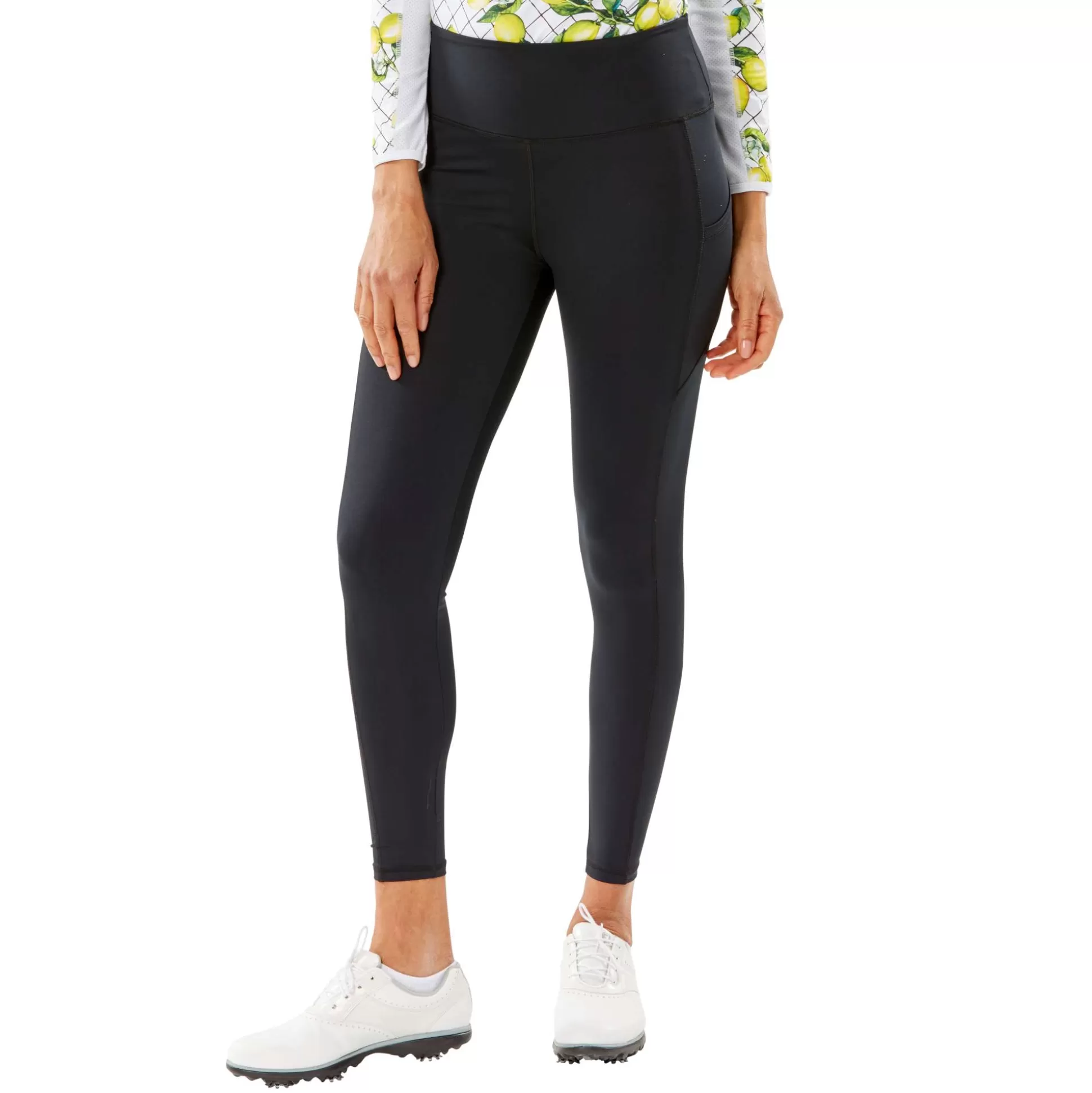 PANTS / LEGGINGS^Nancy Lopez Power Legging Black