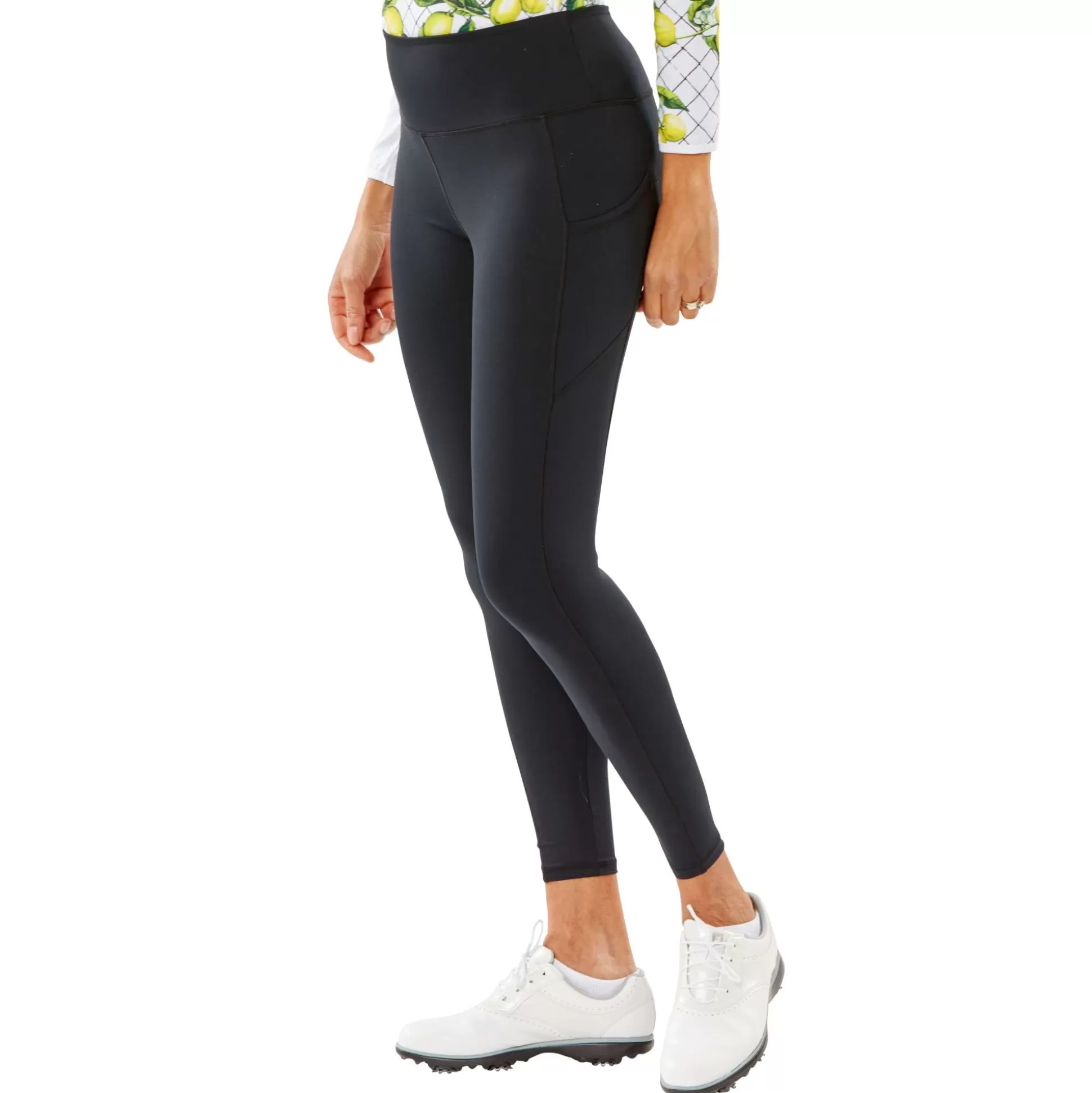 PANTS / LEGGINGS^Nancy Lopez Power Legging Black