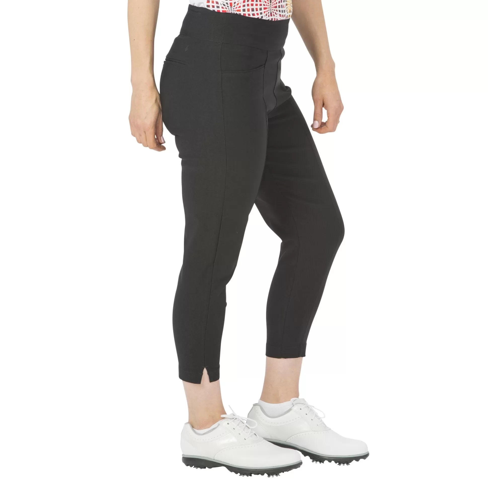 PANTS / LEGGINGS^Nancy Lopez Pully Capri Black